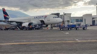 Latam Airlines informa cancelación de operaciones desde y hacia Arequipa hasta el viernes