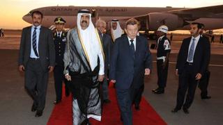 El emir de Qatar llegó al Perú para reunirse con el presidente Humala