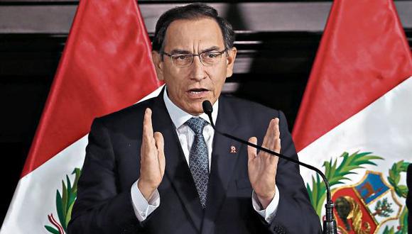 El presidente Martín Vizcarra tenía previsto presentar ayer a los miembros del grupo. Sin embargo, falta completar la nómina. (Foto: Lino Chipana/ El Comercio)