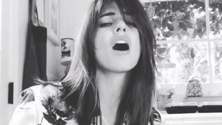 Día de la Mujer: Stephanie Cayo cantó así en Instagram