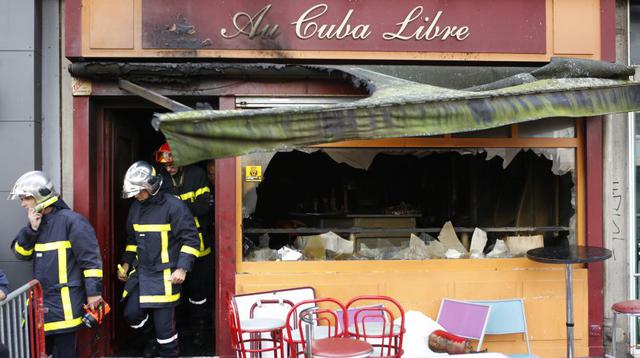 Francia: Así quedó el bar de Rouen tras el trágico incendio - 2