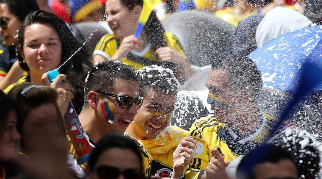 La fiesta que se desató tras goleada colombiana en el Mundial - 8