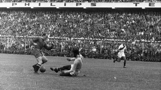 El único partido que Alfredo Di Stéfano jugó por España ante Perú en el Estadio Nacional