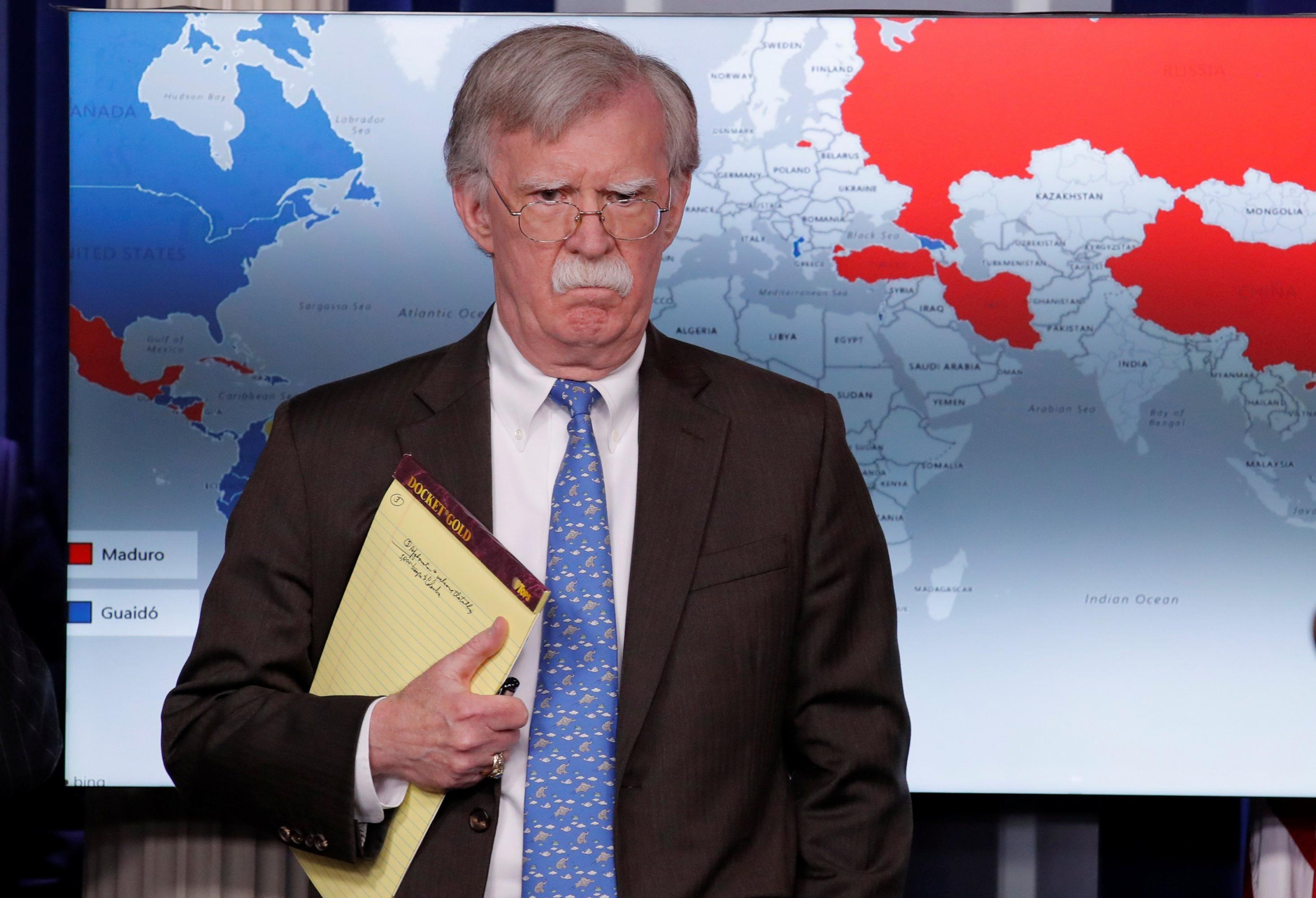 John Bolton es Asesor de Seguridad Nacional de Donald y desde su llegada a la Casa Blanca en abril pasado, Bolton ha adoptado un papel más público y agresivo que su predecesor.