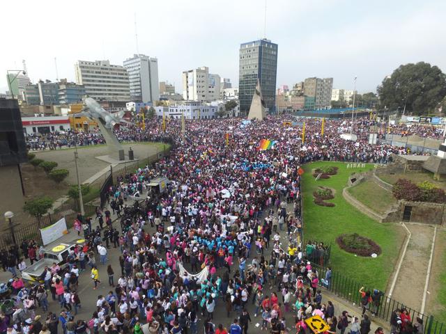 #NiUnaMenos: así se desarrolló la marcha en Lima [FOTOS] - 12