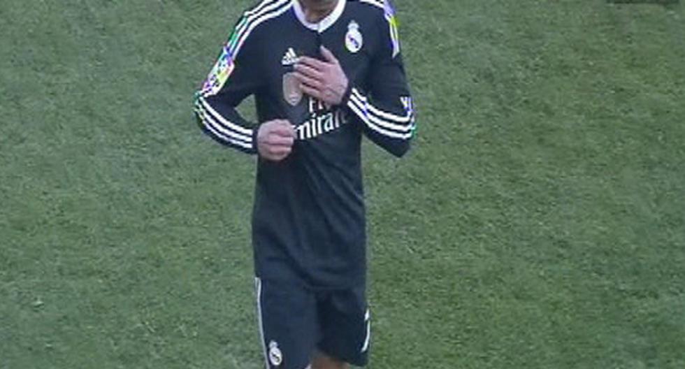 Cristiano Ronaldo y un feo gesto. (Foto: Captura)