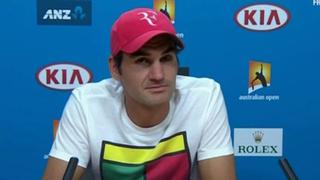 Federer se incomodó por pregunta que calificó de "estúpida"
