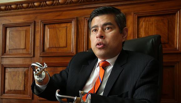 Luis Galarreta, virtual presidente del Congreso, sostiene que asumirá ese cargo con una "responsabilidad enorme". (Foto: El Comercio)