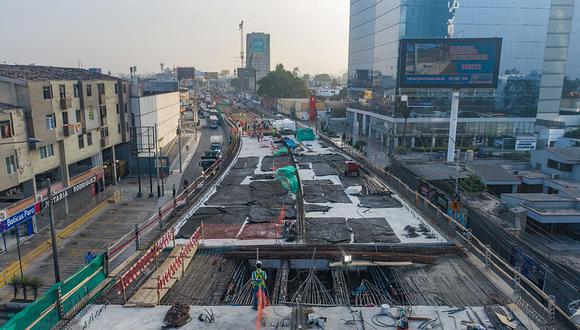 El paso a desnivel en el óvalo Monitor Huáscar contará con barreras de seguridad de concreto, señalización vertical, entre otros. (Foto: Municipalidad de Lima)