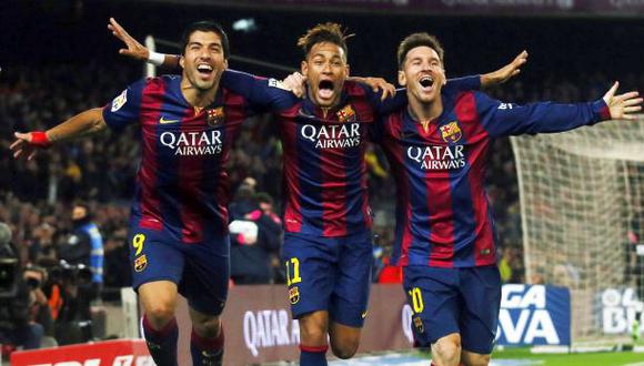 Barcelona: Messi, Neymar y Suárez, números del tridente letal