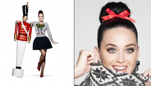 Katy Perry es la imagen de la campaña navideña de H&M [VIDEO]