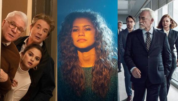 "Only Murders in the Building", "Euphoria" y "Succession" son algunas de las nominadas a los Emmy 2022. (Foto: Star+/HBO)