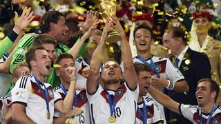 Hace tres años Alemania salió campeón del mundo frente a la Argentina de Messi