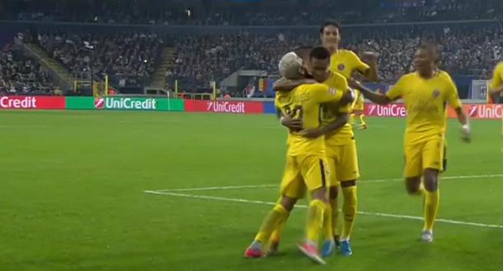 PSG liquidó el partido ante Anderlecht con un golazo de tiro libre de Neymar. (Video: YouTube)