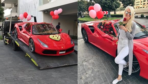 El hecho ocurrió en Dubái y fue compartido en redes sociales por el Día de San Valentín. (Foto: Supercarblondie).