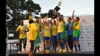 Brasil ganó la Copa América... de fútbol callejero
