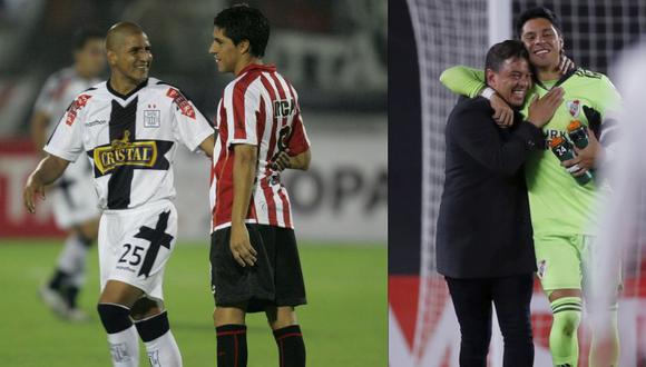 En el 2009 con Estudiantes llegó a Lima y perdió goleado ante Alianza. Este año se hizo ídolo de River. (Foto: GEC / AP)
