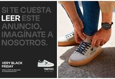 La peculiar campaña de una marca de zapatillas diseñada por invidentes para el Black Friday