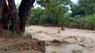Tarapoto: más de 20 familias afectadas tras incremento de caudal del río Cumbaza