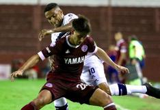 Alexi Gómez cometió tremenda falta en el duelo entre Lanús vs. Gimnasia por la Superliga Argentina | VIDEO
