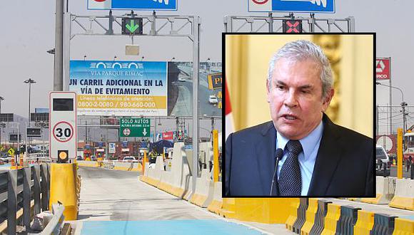 Castañeda negó que peaje de Monterrico vaya a subir de precio