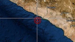 Arequipa: sismo de magnitud 4 se registró esta madrugada en Ocoña, según el IGP