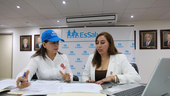 Katherine Ampuero Meza trabajará en la gestión de Rosa Gutiérrez en la presidencia ejecutiva de Essalud. (Foto: Essalud)