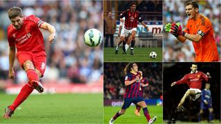 Igual que Gerrard: futbolistas que han jugado en un solo club