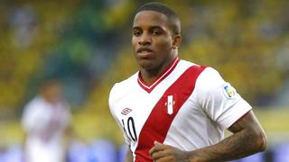 Jefferson Farfán tiene un desgarro y no jugaría ante Argentina ni Bolivia
