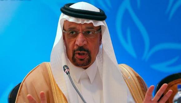 El Ministro de Energía de Arabia Saudita Khalid al-Falih. (Foto: Reuters)