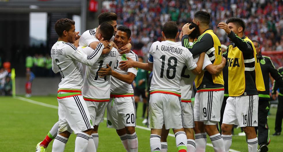México se impuso con suspenso a Rusia y clasificó a las semis de la Copa Confederaciones. (Foto: Getty Images)