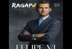 Rey de España aparece en portada de revista gay Ragap Magazine