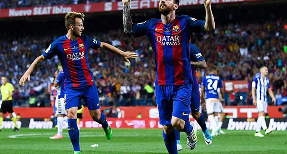 Un valiente Alavés le hizo pelea al Barcelona por unos minutos, pero la falta de oficio le pasó la factura. Messi y Neymar hicieron su trabajo. (Foto: Getty Images)
