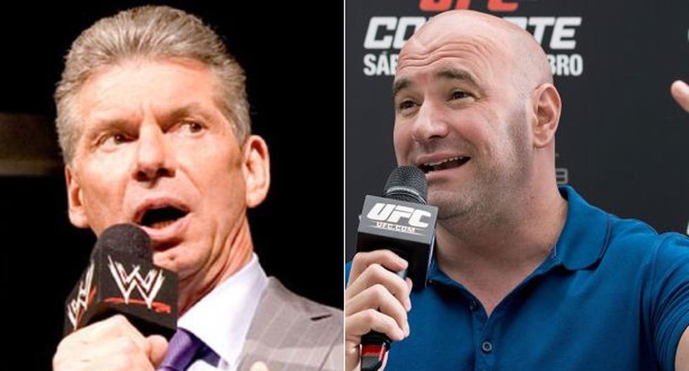 Vince McMahon de WWE se volverá loco por esta noticia de Dana White de UFC. (Foto: Internet)