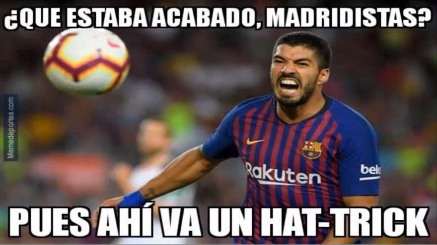 Real Madrid cayó 5-1 a manos del Barcelona por la jornada 10 de la Liga española. En redes sociales, ya circulan divertidos memes sobre la victoria azulgrana en el Camp Nou (Foto: Facebook)