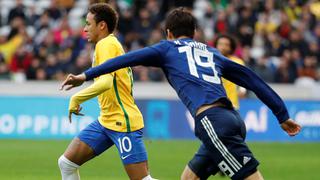 Brasil derrotó 3-1 a Japón en Lille con un gol de Neymar