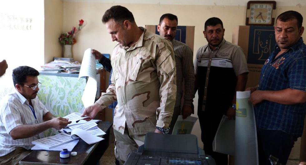 Sin embargo, el portavoz del Estado Islámico, Abu Hasan al Muhayir, amenazó el pasado 22 de abril con cometer atentados en los colegios electorales en Irak. (Foto: EFE)
