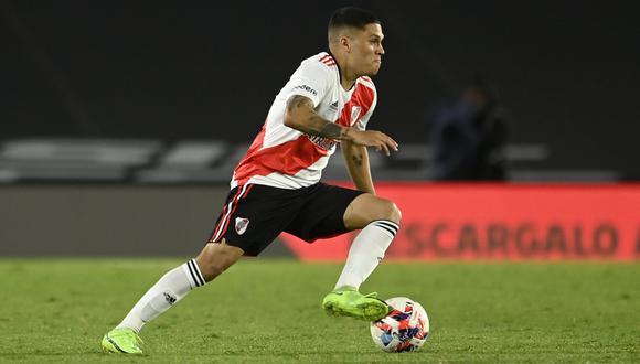 Juanfer Quintero regresó a River Plate tras su paso por la Liga China. (Foto: Difusión)