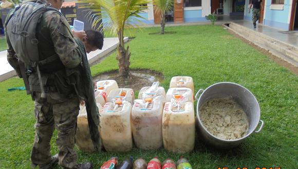 Según fuentes policiales, los propietarios del local serían presuntos narcotraficantes conocidos como 'Profe' y 'Claudio', quienes tendrían nexos con organizaciones narcotraficantes colombianas y bolivianas (Foto: PNP)