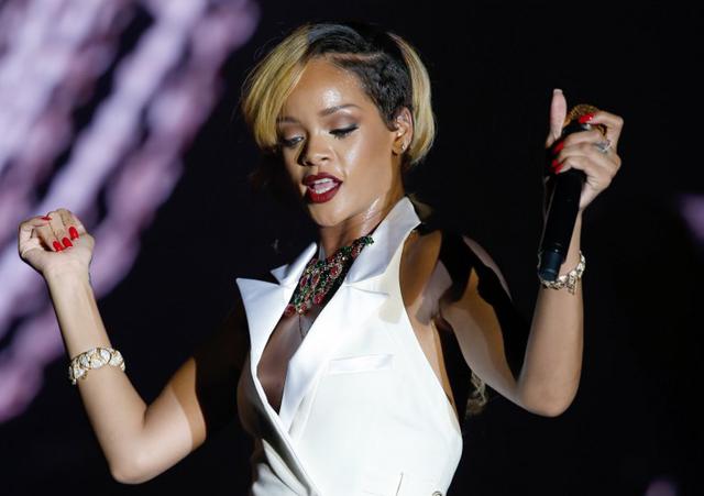Rihanna terminó de grabar su nuevo disco (Foto: AFP)