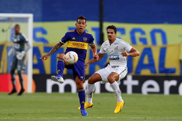 Boca enfrentó a Santos por la semifinal de ida de la Copa Libertadores