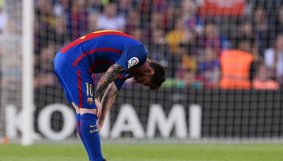 Lionel Messi y el día que quiso irse del FC Barcelona. (Foto: AFP)