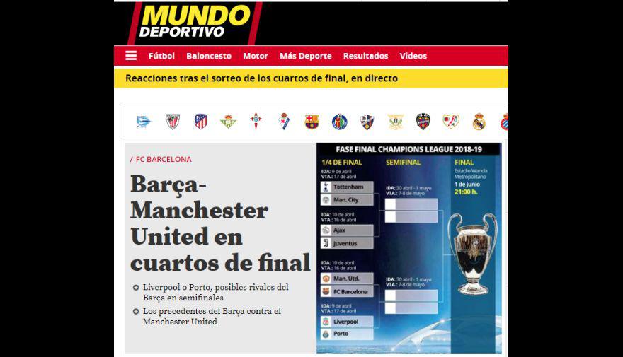 Mundo Deportivo (España).