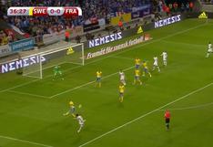 Suecia vs Francia: espectacular gol con comba perfecta de Oliver Giroud