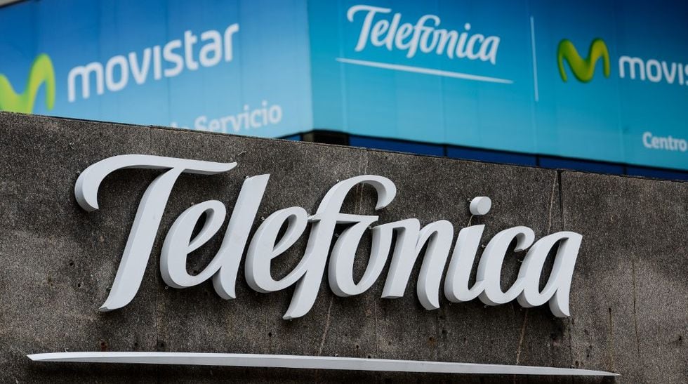 Telefónica anunció a fines de año un proceso completo de reorganización global. (Photo by FEDERICO PARRA / AFP)