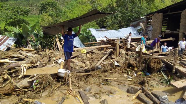 Cajamarca: desborde de varias quebradas deja más de 13 familias damnificadas