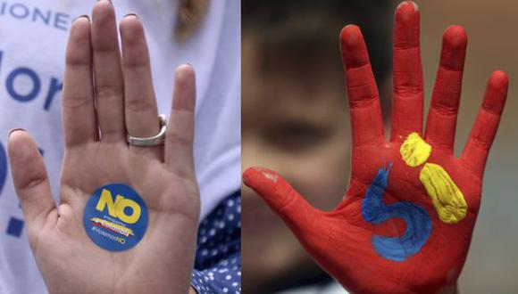 Colombia: 10 argumentos de los que defienden el 'Sí' y el 'No'
