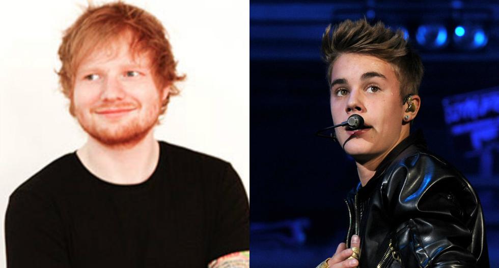 Ed Sheeran contó el día que \"desfiguró\" el rostro de Justin Bieber tras un juego de golf. (Foto: Getty Images)