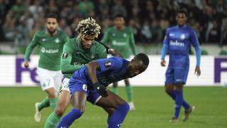 Saint-Étienne igualó 0-0 con Gent en el estadio Geoffroy-Guichard por la Europa League 