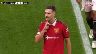 Cabezazo de Dalot en Old Trafford: el defensor puso el 1-0 para Manchester United | VIDEO
